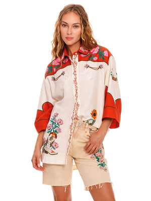 Agua Bendita: Chrissy Shirt (17010)