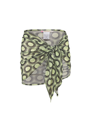 Mola Mola Kids: Mini Sarong (LIMEECLIPSEMINISARONGBIKINISETG)
