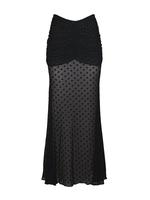 Soah: Selena Maxi Skirt (SELENAMASK-BLK)