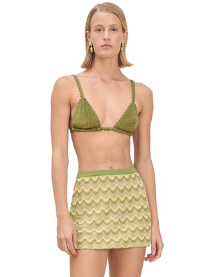 Devon Windsor: Lane Skirt (SP25-500SK-PISTC)