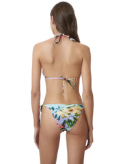 PQ Swim: Ruched Tri-Ruched Tie Bikini (LAO-766R-LAO-665)