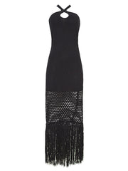 PQ Swim: Adrienne Fringe Dress (MID-1279D)