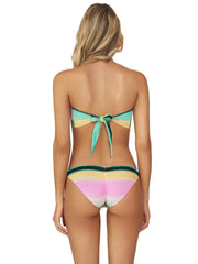 PQ Swim: Ring Bandeau-Basic Ruched Bikini (BRE-030B-BRE-211)
