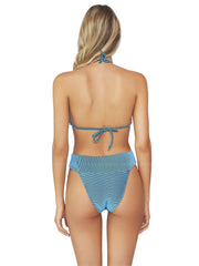PQ Swim: Detail Tri-Banded High Waist Bikini (VIA-130R-VIA-658F)