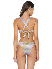 PQ Swim: Perla Halter-Fanned Bikini (SRO-033T-SRO-251)