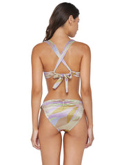 PQ Swim: Perla Halter-Fanned Bikini (SRO-033T-SRO-251)