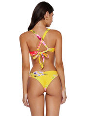 PQ Swim: Perla Halter-Basic Ruched Bikini (ROA-033H-ROA-211)