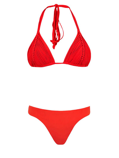 PQ Swim: Isla Tri-Basic Ruched Bikini (MIL-111R-MIL-211)