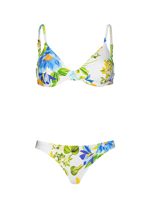 PQ Swim: Cali Underwire-Basic Ruched Bikini (BEL-1514H-BEL-211)