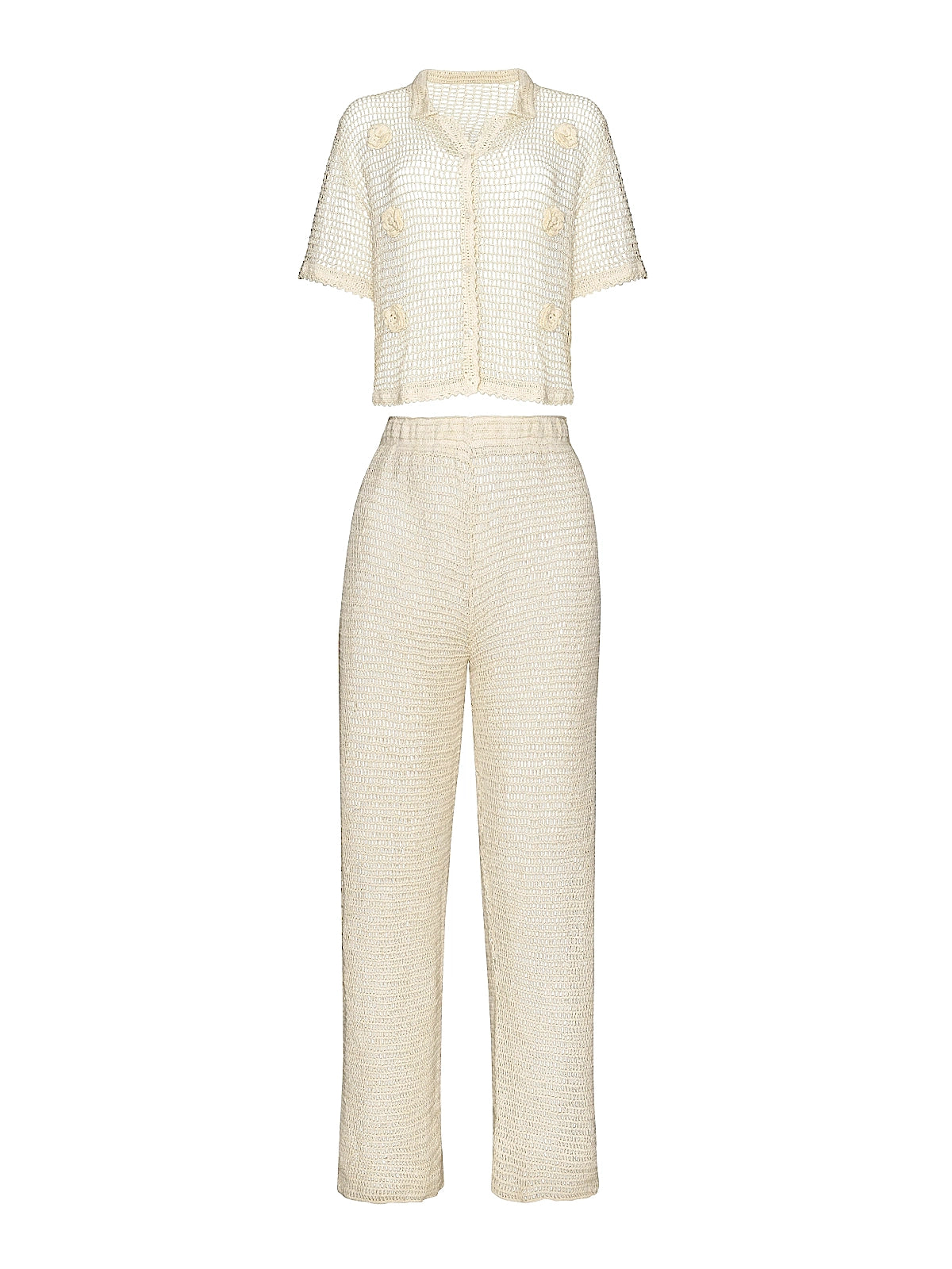 PQ Swim: Flower Shirt-Eliza Pant