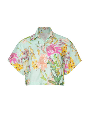 PQ Swim: Darcy Button Crop (FLT-1368T)