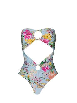 PQ Swim: Strapless Ring One-Piece (FLT-5021P)