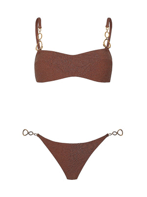 PQ Swim: Sasha Bralette-Mara Bikini (MOC-1551B-MOC-682)