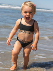 PQ Swim Kids: Belted Bikini (LEO-855B)