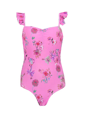 PQ Swim Kids: Ruffle Shoulder One Piece (GDN-1296P)