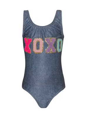 PQ Swim Kids: Xoxo One Piece (INS-604P)
