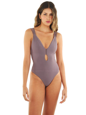 Malai: Slate Violet Eiffel One Piece (O24147)