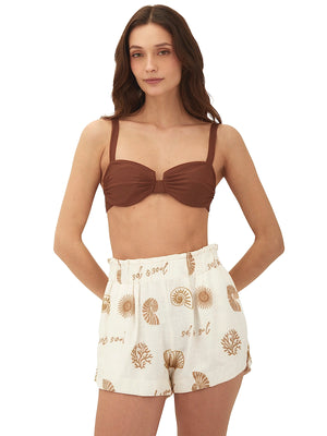 Malai: Linen Vento Short (D26281)