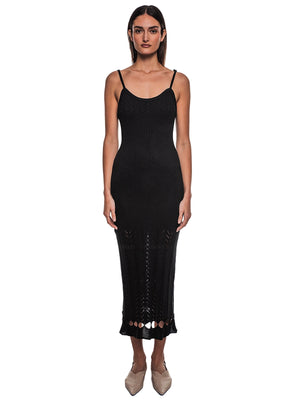 Peixoto: Nora Knit Dress (44036-BLKNT)