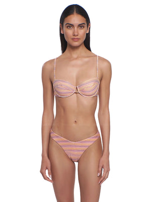 Peixoto: Lara-Bella-Shelley Bikini (15003-MGCHRSTP-1211F-MGCHRSTP-22102L-MGCHRSTP)