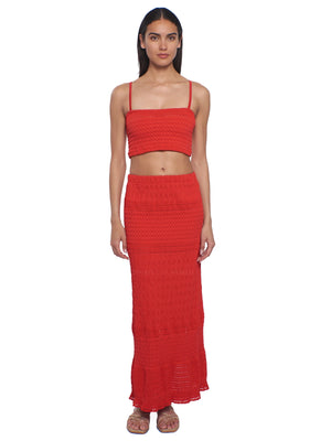 Peixoto: Amber-Paige Skirt (45019-SPNRED-45013-SPNRED)