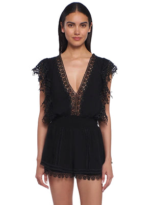 Peixoto: Raja Romper (42109-BLK)