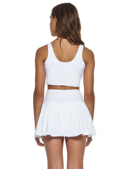 Little Peixoto: Lily Tennis Skirt (83045-WHT)