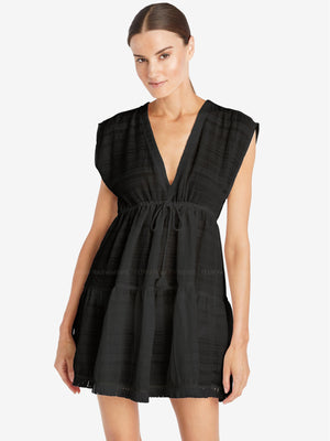 Robin Piccone: Natalie Founcy Dress (222021-BLK)