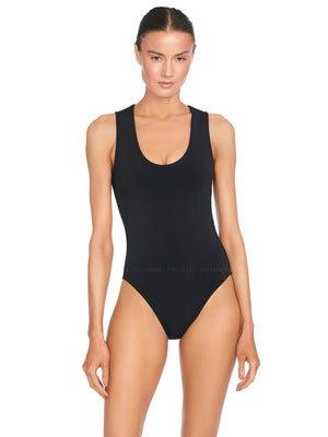 Robin Piccone: Ava Scoop Neck One Piece (231717-BLK)