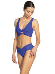Robin Piccone: Ava Over Shoulder-Ava Twist Bikini (221701-UBE-221766-UBE)