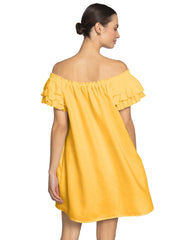 Robin Piccone: Summer Ruffle Dress (244525-YLK)