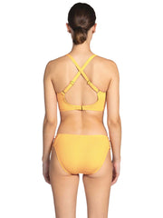 Robin Piccone: Amy Halter-Amy Tab Side Bikini (230805-YLK-230865-YLK)