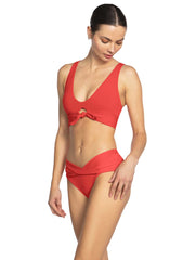 Robin Piccone: Ava Over Shoulder-Ava Twist Bikini (221701-GVA-221766-GVA)