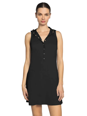 Robin Piccone: Amy Hoodie Dress (245546-BLK)