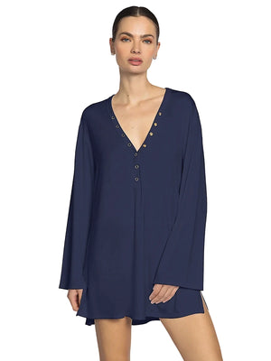 Robin Piccone: Amy Long Sleeve Tunic (245518-NAV)