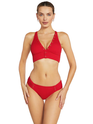 Robin Piccone: Amy Halter-Amy Tab Side Bikini (230805-RHU-230865-RHU)