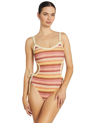 Robin Piccone: Lyra Cutout One-Piece (241812-BLS)