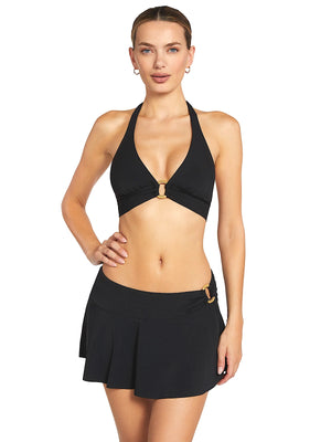 Robin Piccone: Margot Skirt With Ring (243760-BLK)
