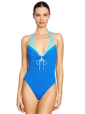 Robin Piccone: Keely Keyhole One-Piece (255715-COL)