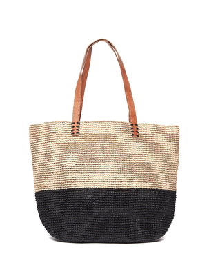 Mar Y Sol: Petite Montauk Beach Bag (7771-PBLK)