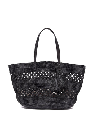Mar Y Sol: Mali Tote Bag (9927-BLK)