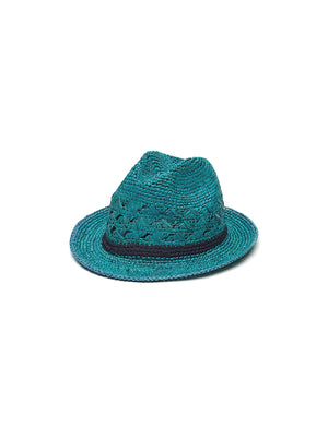 Mar Y Sol Kids: Petite Avery Fedora (3180MINI-AQ)
