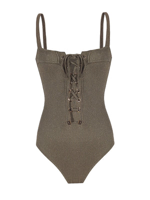 Anais Margaux: Lea Rib Glitter One-Piece (LEAKHK)