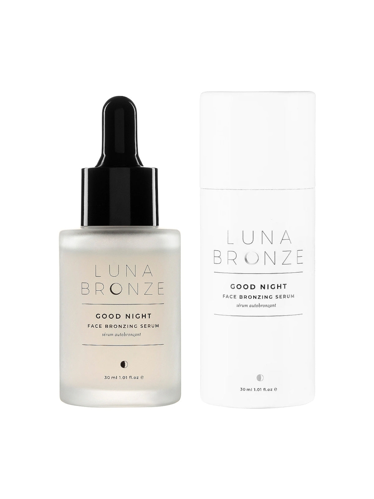 Luna Bronze: Good Night Face Bronzing Serum