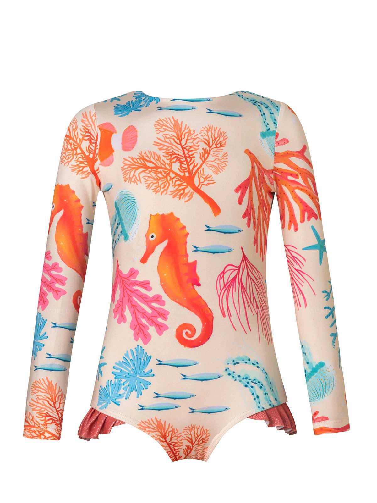 Pepita & Me: Knot Longsleeve One Piece (23027M03) – Swimwear
