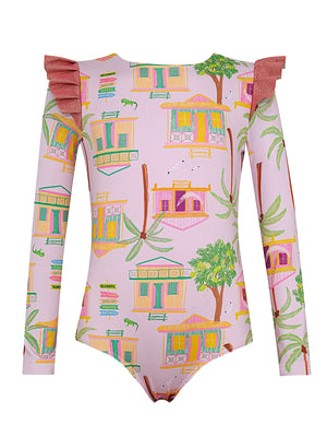 Pepita & Me: Wings Long Sleeve One-Piece (26005M02)