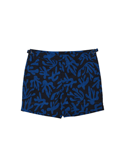 Lords of Harlech: Pool Shorts (LHS-POOL-LOOP-CORAL-CANVAS-BLUE)