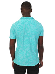 Lords of Harlech: Johnny Polo Shirt (LHK-JOHNNY-LAGOON-CORAL)