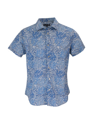 Lords of Harlech: Scott Shirt (LHS-SCOTT-CORAL-SHADOW-IVORY)