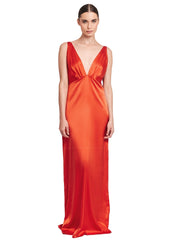 Aguaclara: Maxi Dress Ocre 299 (OCRE-299)